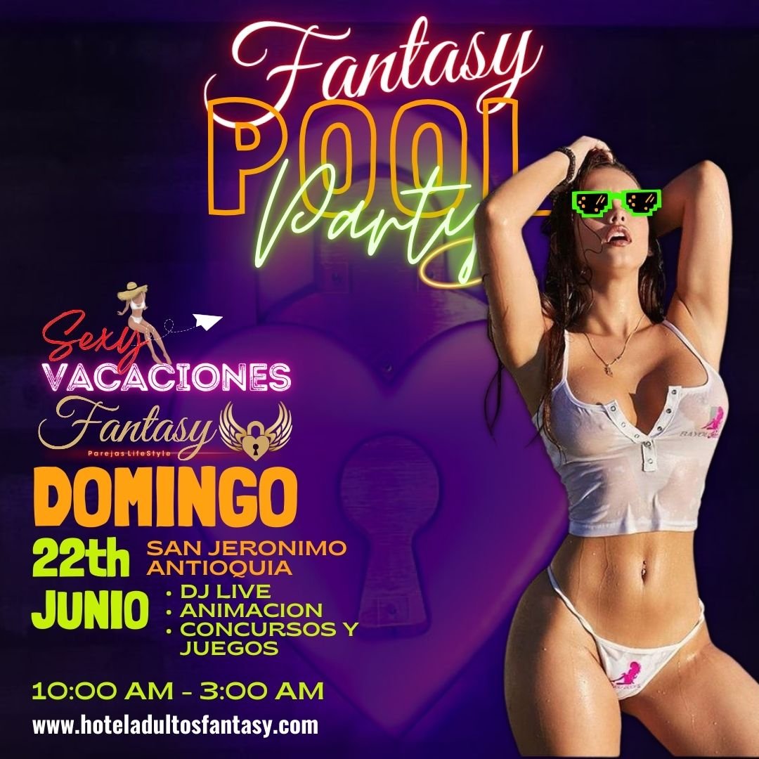 Fantasy Pool Party - Sexy Tardeo
